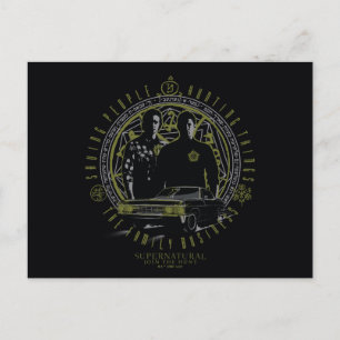 Carte Postale Entreprise familiale des frères Winchester surnatu