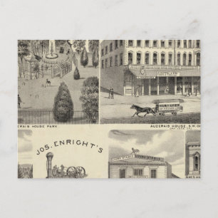 Carte Postale Entreprises, San Jose, Père Noël Clara