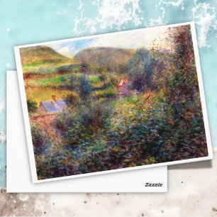 Carte Postale Environs de Berneval, Auguste Renoir