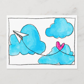 Carte Postale Envoi d'amour