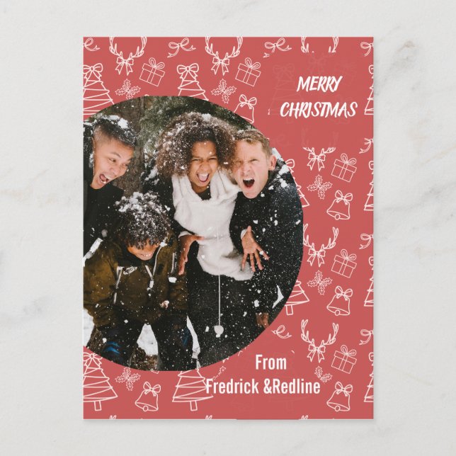 Carte Postale Envoyer un message de vacances gai avec ce Whimsic (Devant)