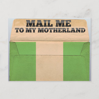 Carte Postale Envoyez-moi un courrier au Nigeria