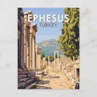 Ephèse Voyage Art Rétro Turquie