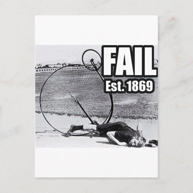 Carte Postale Epic échoue. (Devant)