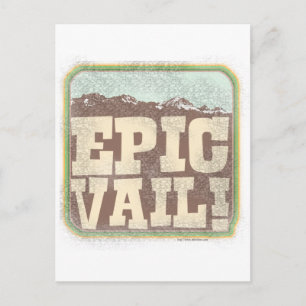Carte Postale Epic Vail
