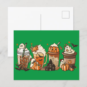 Carte Postale Épice citrouille
