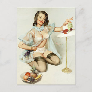 Carte Postale Épingle de fruits vers le haut