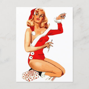Carte Postale Épingle de Noël