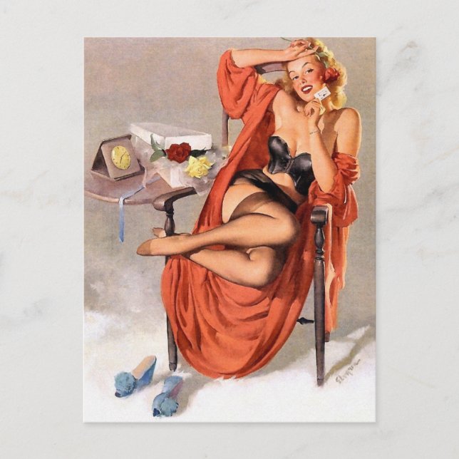 Carte Postale Épingle Dramatique (Devant)