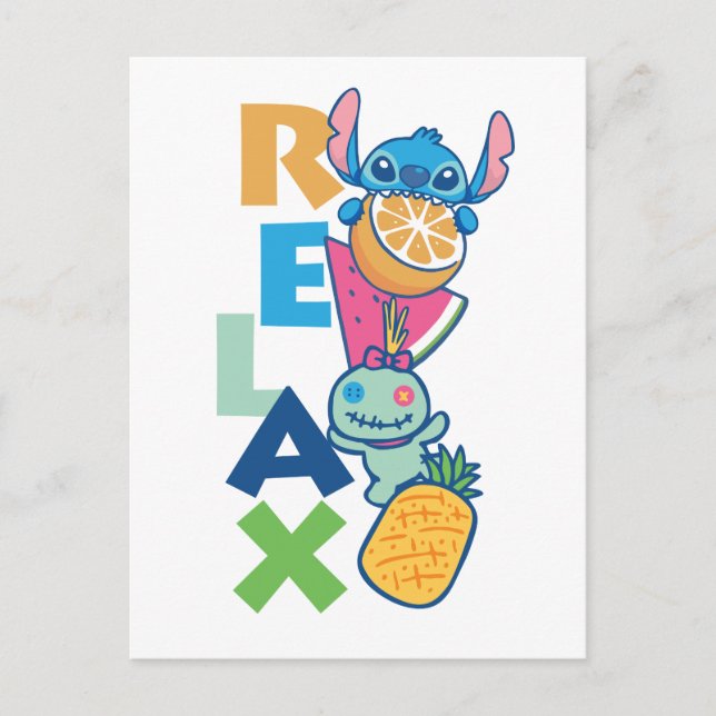 Carte Postale Épingler et faire défiler | Relax (Devant)