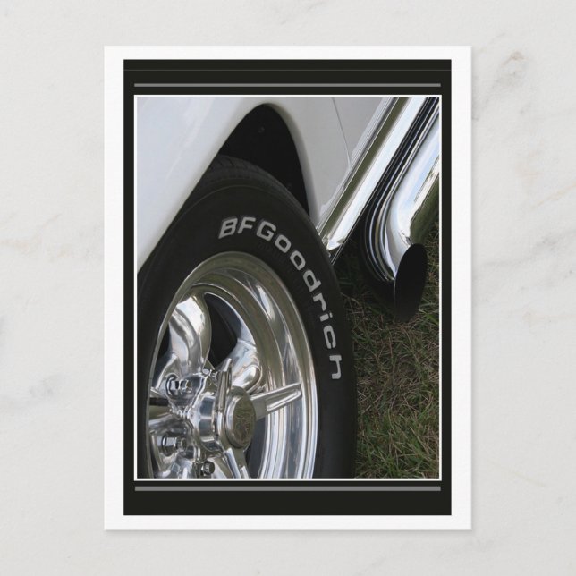 Carte Postale Épuisement latéral (Devant)