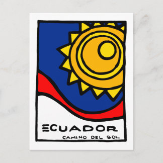 Carte postale Équateur