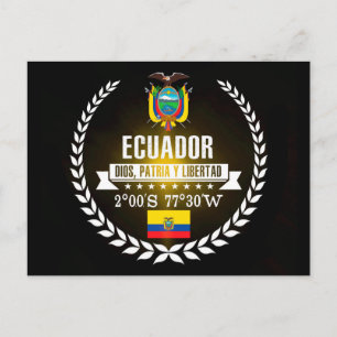 Carte Postale Équateur