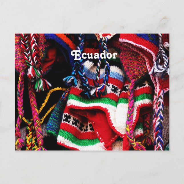 Carte Postale équatorien (Devant)