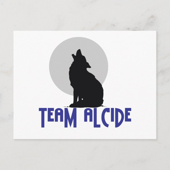 Carte Postale Équipe Alcide (Devant)
