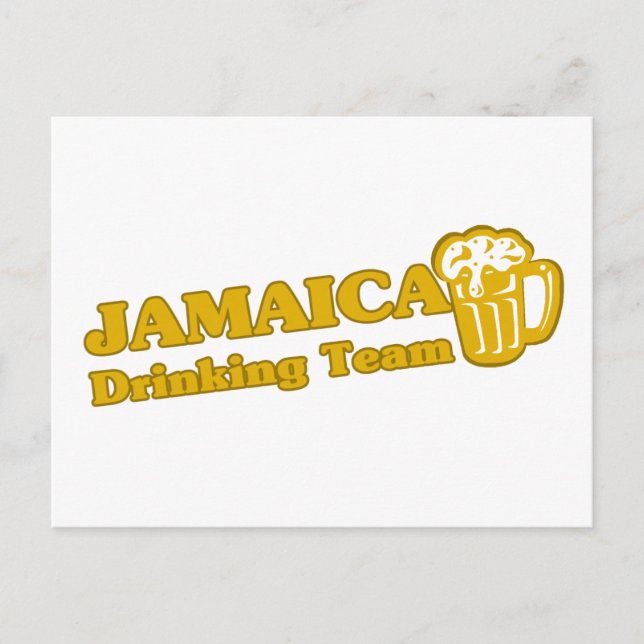 Carte Postale Équipe de Jamaïque (Devant)