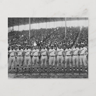 Carte Postale Équipe de Kansas City Monarchs