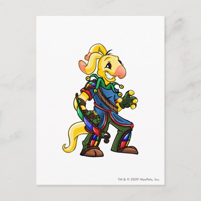 Carte Postale Équipe de Roo Island Capitaine 2 (Devant)