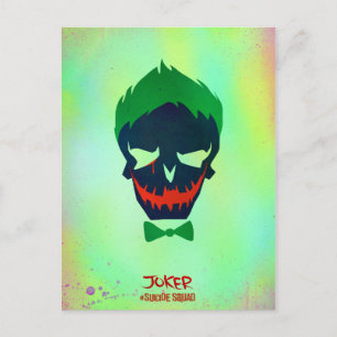 Carte Postale Équipe de suicide   Icône Tête de joker