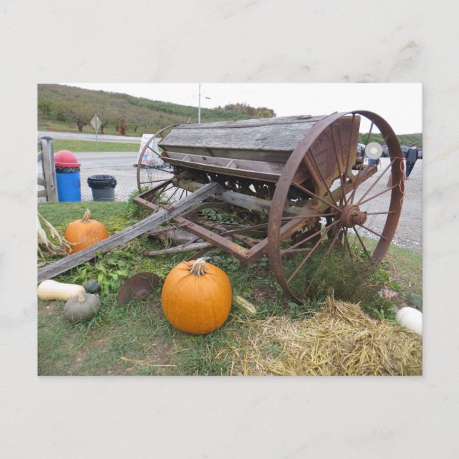 Carte Postale Équipement agricole (Devant)
