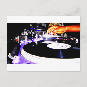 Carte Postale Équipement DJ