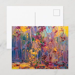 Carte Postale Érables Tom Thomson