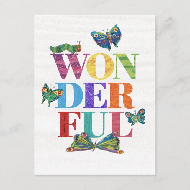 Carte Postale Eric Carle | Merveilleux (Devant)