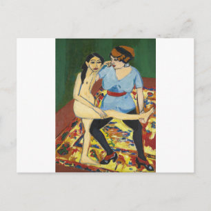 Carte Postale Ernst Ludwig Kirchner