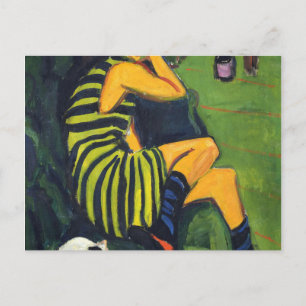 Carte Postale Ernst Ludwig Kirchner Artiste Marcella