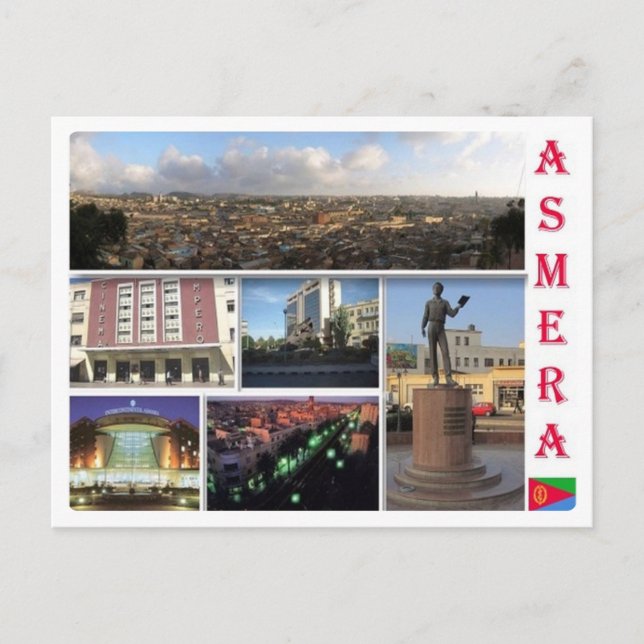 Carte Postale Érythrée - Asmar - (Devant)