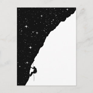 Carte Postale Escalade de nuit