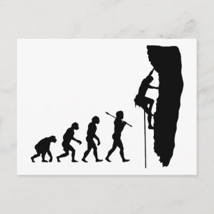 Carte Postale Escalade rocheuse