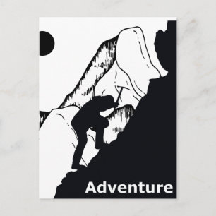 Carte Postale Escalade rock