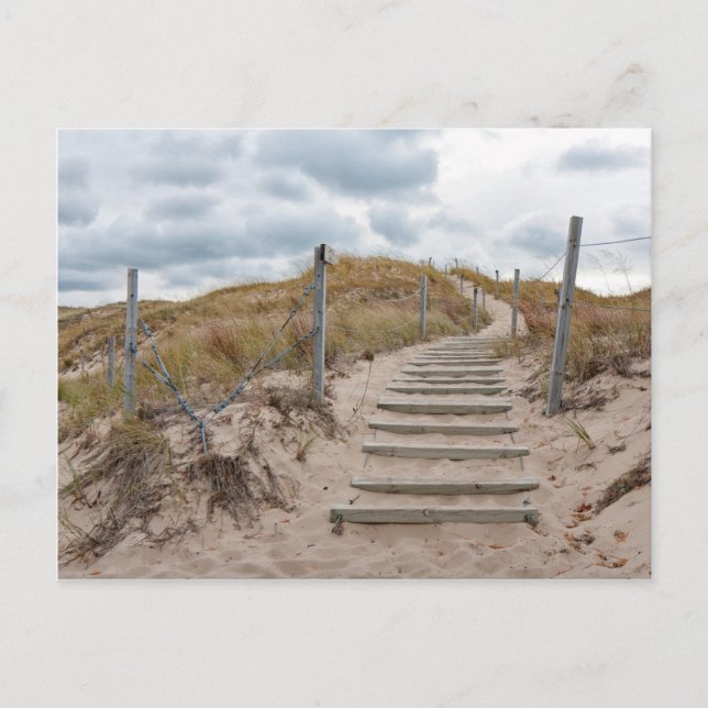 Carte Postale Escalier des Dunes (Devant)