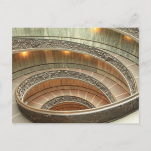 Carte Postale Escalier du Musée du Vatican