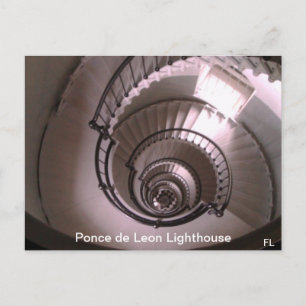 Carte Postale Escalier du phare de Ponce de León Inlet