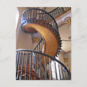 Carte Postale Escalier Miraculeux, chapelle Loretto Père Noël Fe