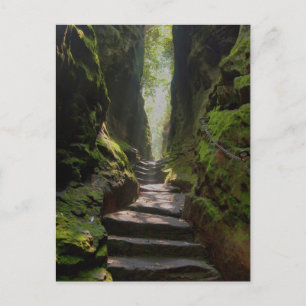 Carte Postale Escalier mystique