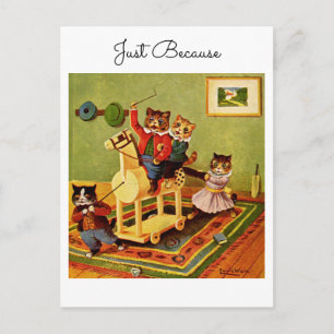 Carte Postale Escapade Équestre Juste Parce Que De La Cavalerie 