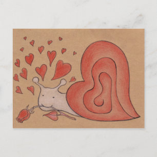 Carte Postale Escargot