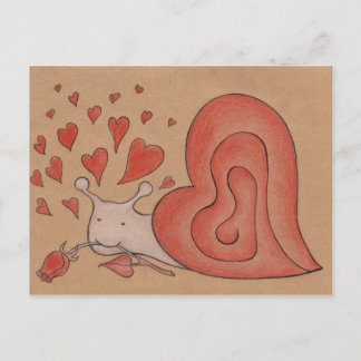 Carte Postale Escargot
