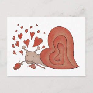 Carte Postale Escargot