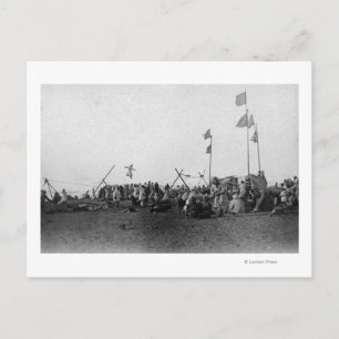Carte Postale Eskimo Sports à Barrow, Alaska Photographie