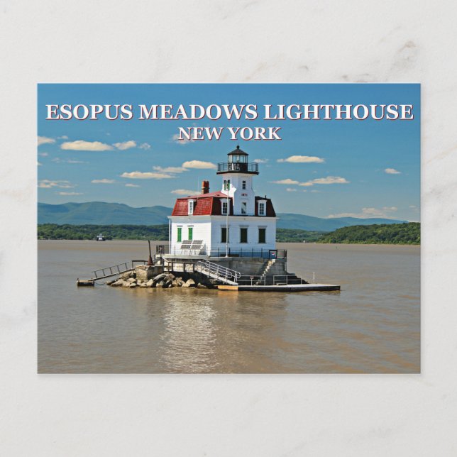 Carte Postale Esopus Meadows Lighthouse, New York Postcard (Devant)