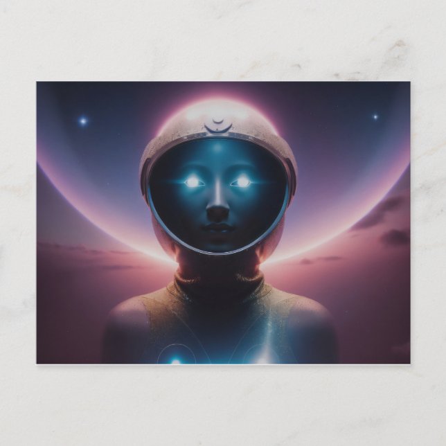 Carte Postale Espace (Devant)