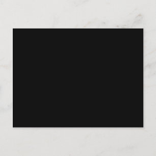 Carte Postale Espace Arrière - plan Noir Couleur Noir
