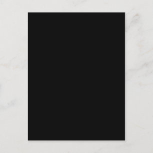 Carte Postale Espace Arrière - plan Noir Couleur Noir