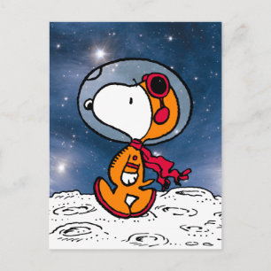 Carte Postale ESPACE   Astronaute de Snoopy