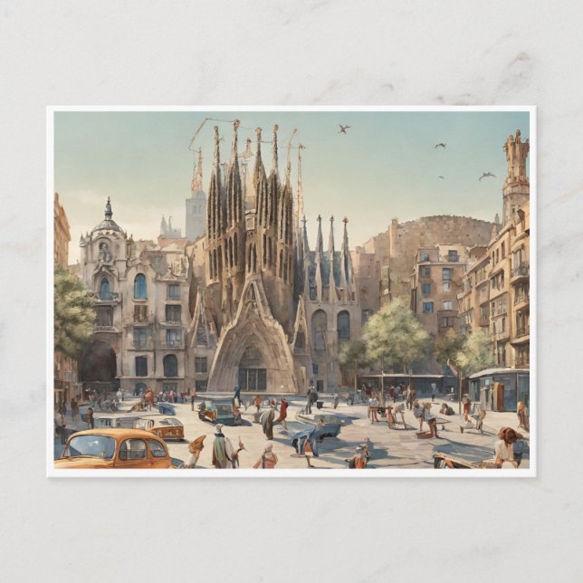 Carte Postale Espagne 5) (Devant)