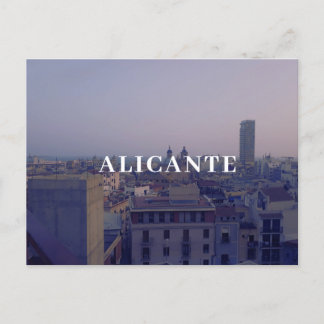 Carte postale Espagne Alicante